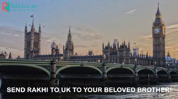 Send Rakhi to UK to your beloved brother!